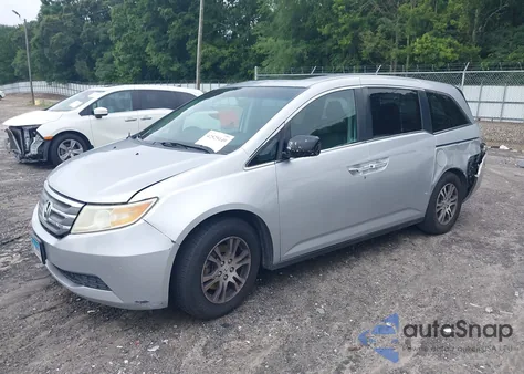 2011 Honda Odyssey Ex-L from USA, damaged, VIN 5FNRL5H62BB072519